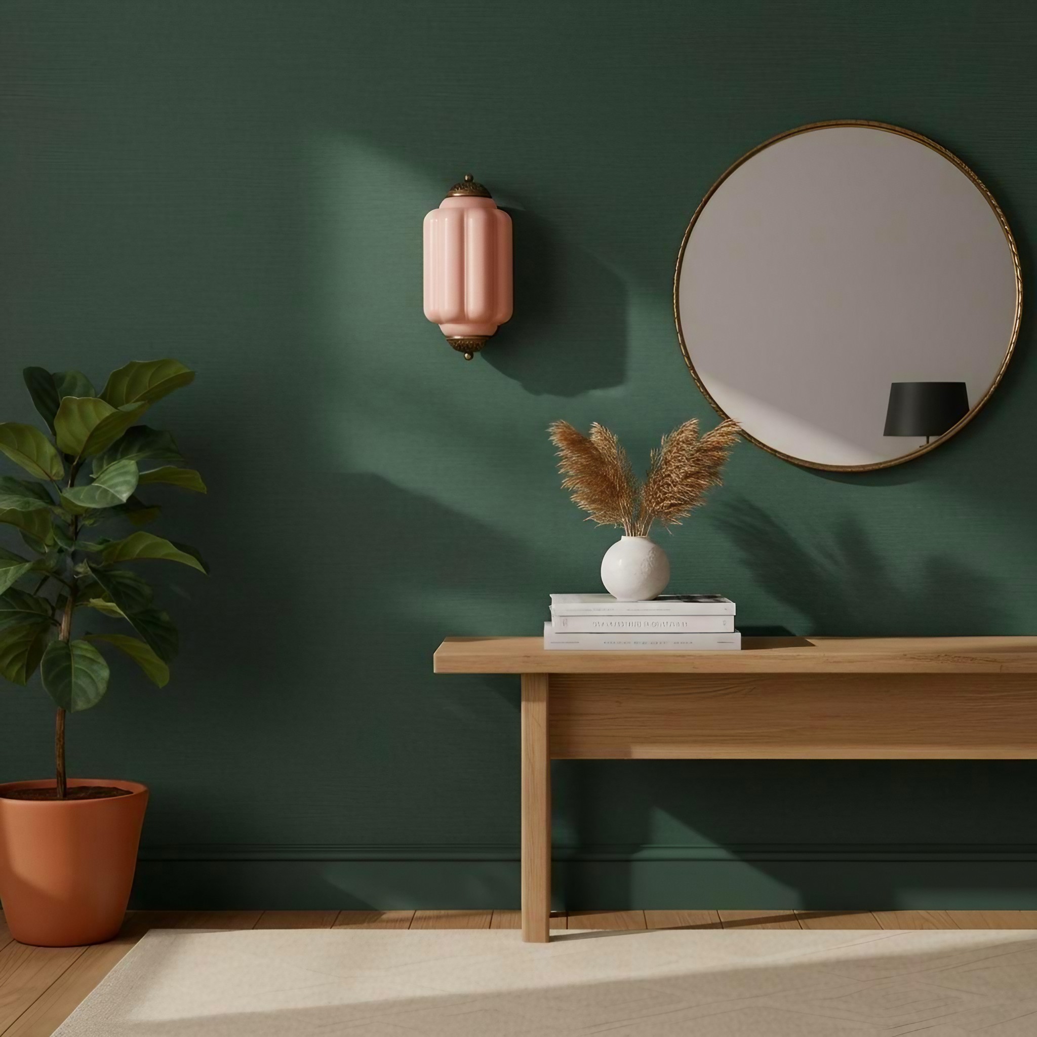 Eloise Long Pumpkin Retro Glazen Inbouw Wandlamp HL951