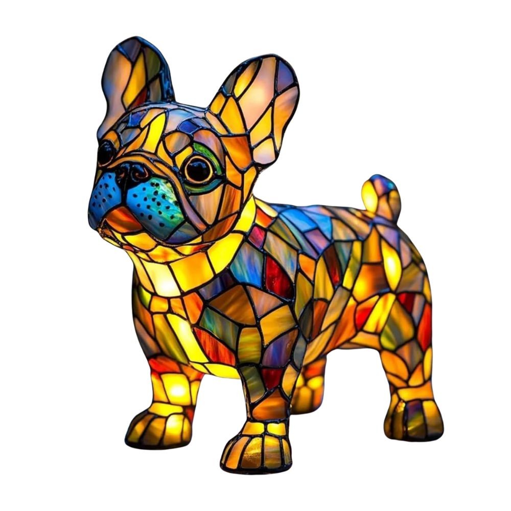 Magisch dierenbeeld Hars Tafellamp HL590