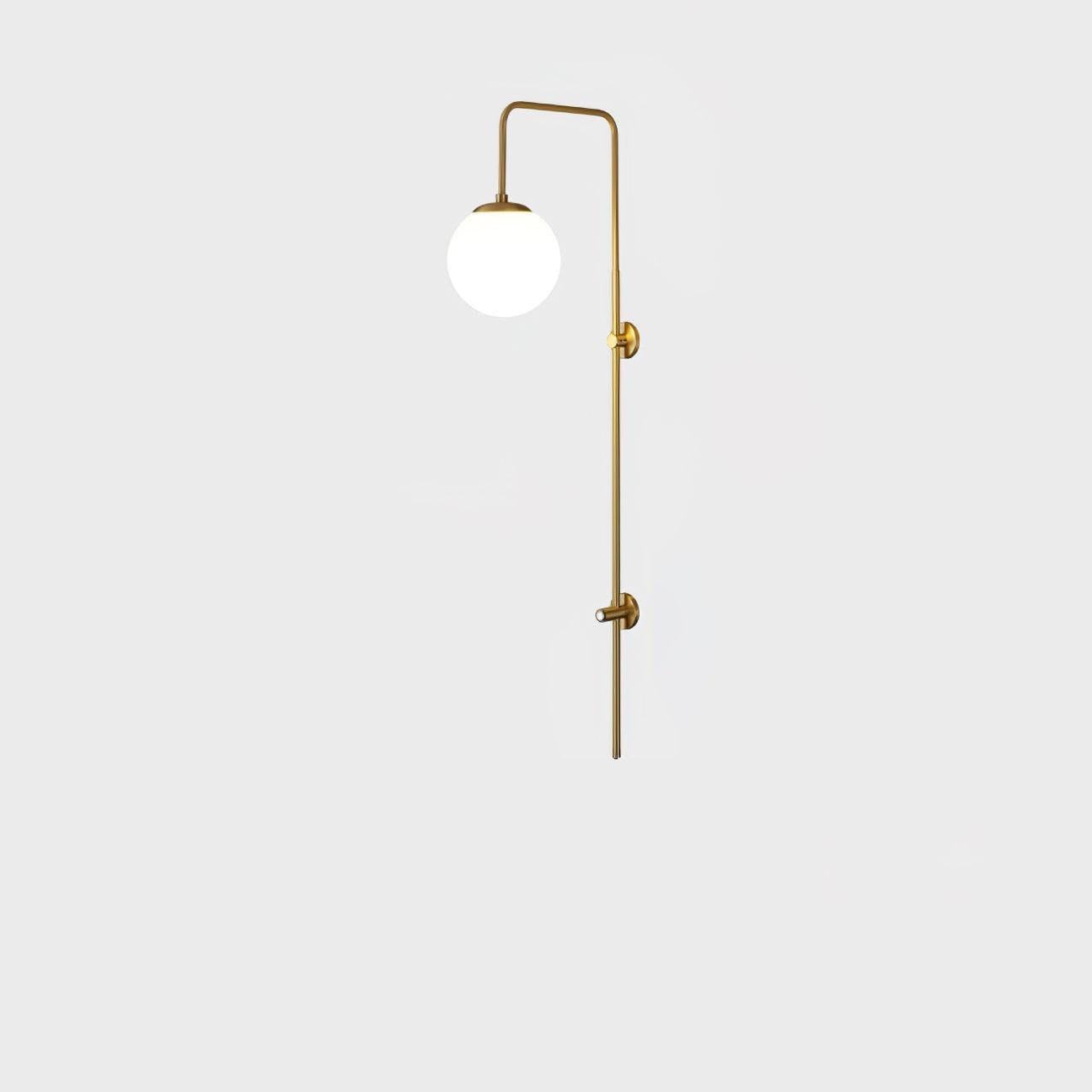 Globe Messing Wandlamp HL534