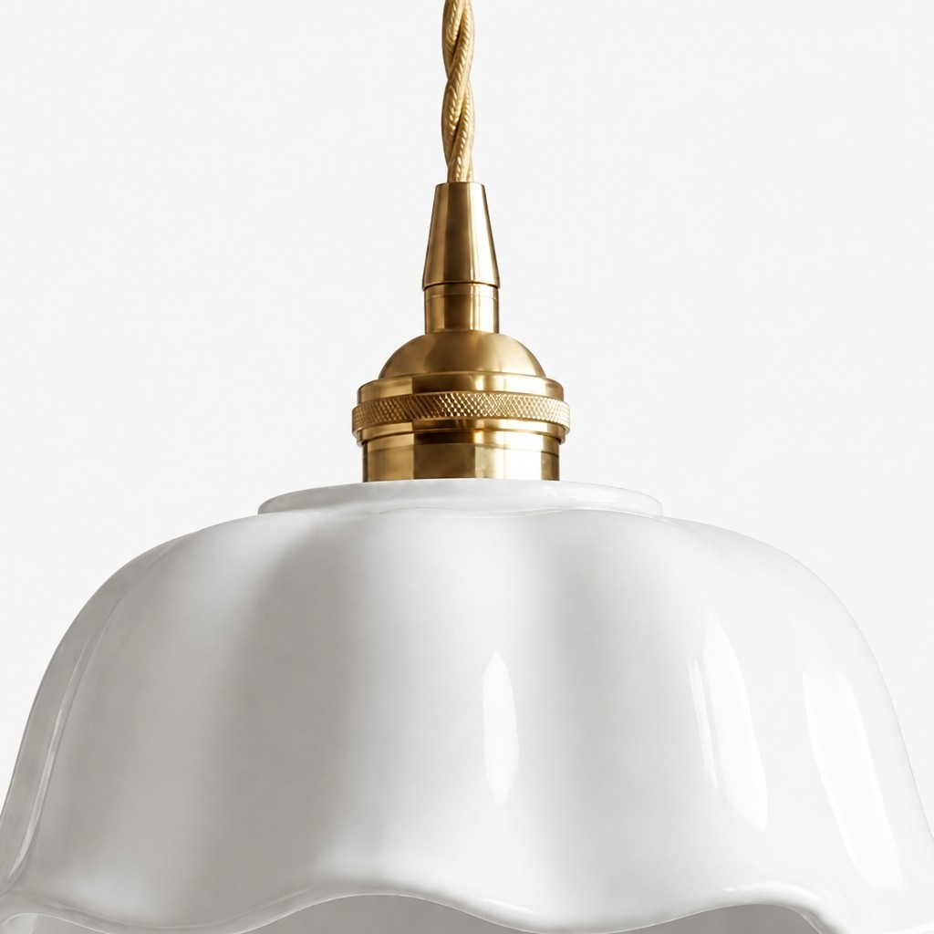 Cienax Mid-Century Flower keramische plafond- en hanglamp - Geschikt voor keuken en woonkamer HL3577
