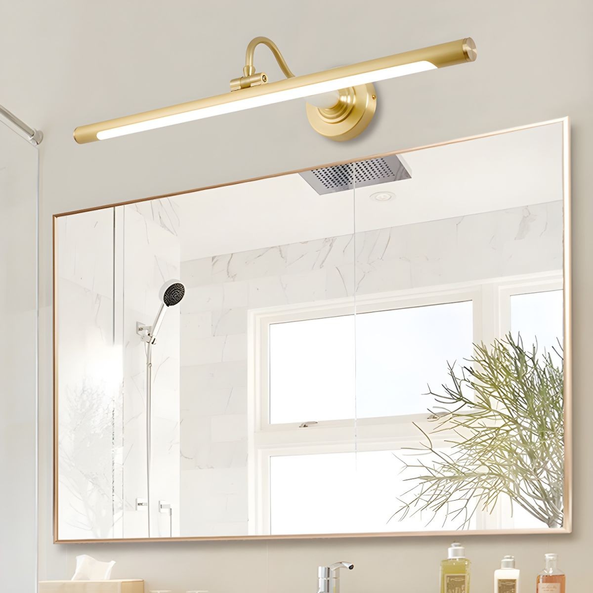 Metalen vaste verstelbare lineaire wandlamp HL358