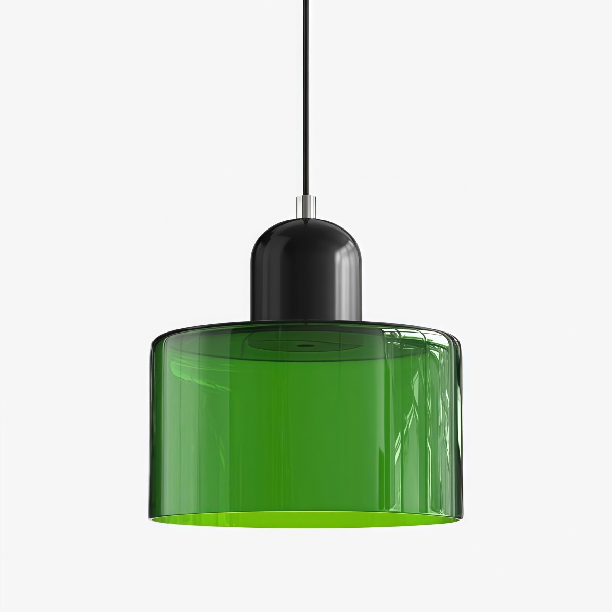 Kalo Cilinder Hanglamp - Glazen Lamp in Scandinavische Stijl voor Eet en Slaapkamer HL107
