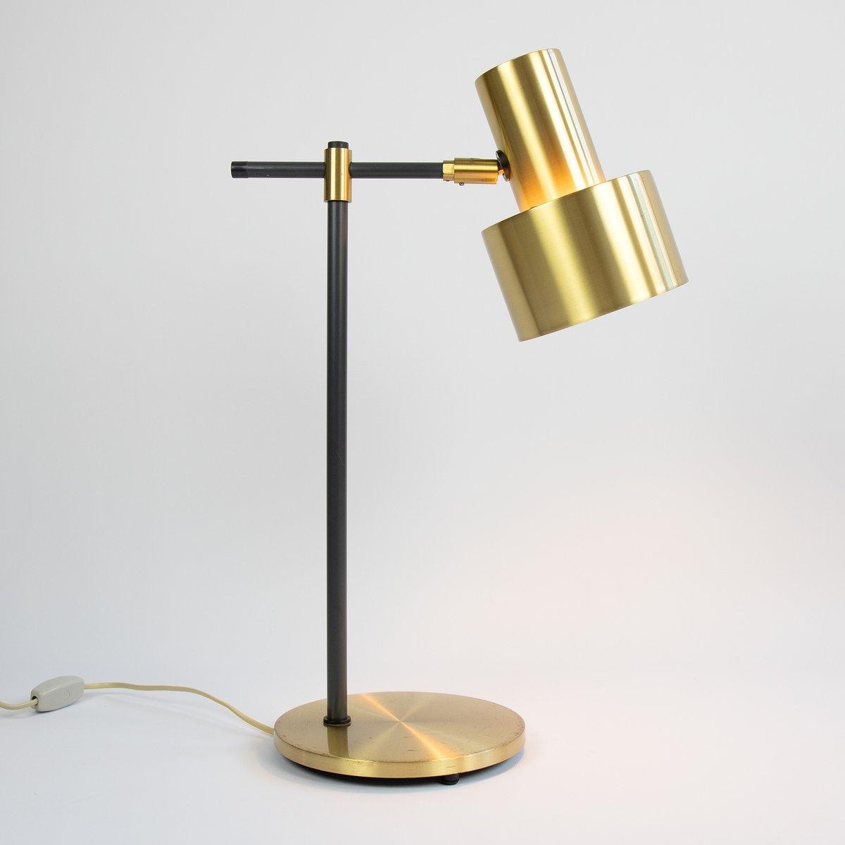 Metalen minimalistische Art Deco tafellamp HL576
