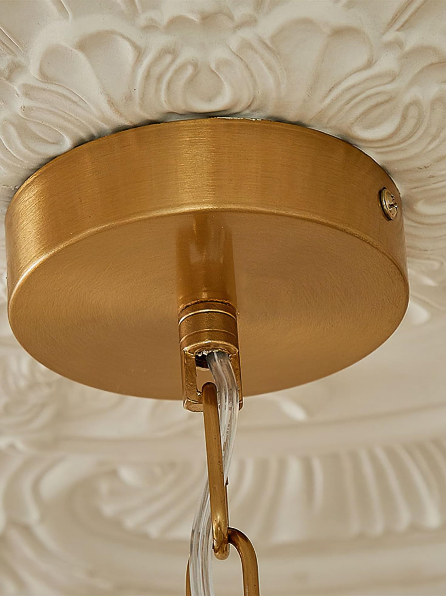 Moderne luxe meerlaagse schelpkroonluchter HL1115