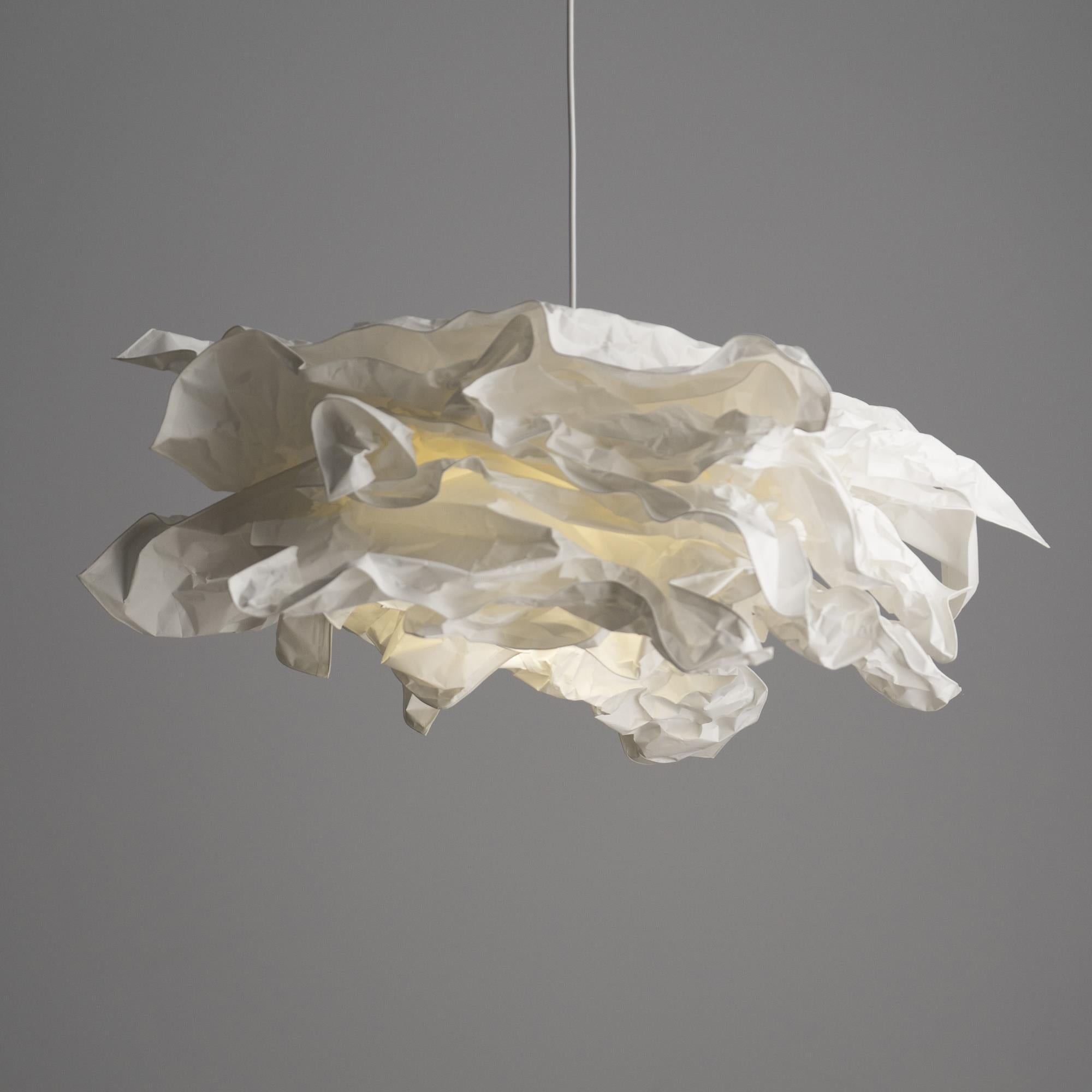 Papieren hanglamp met stekker HL2640