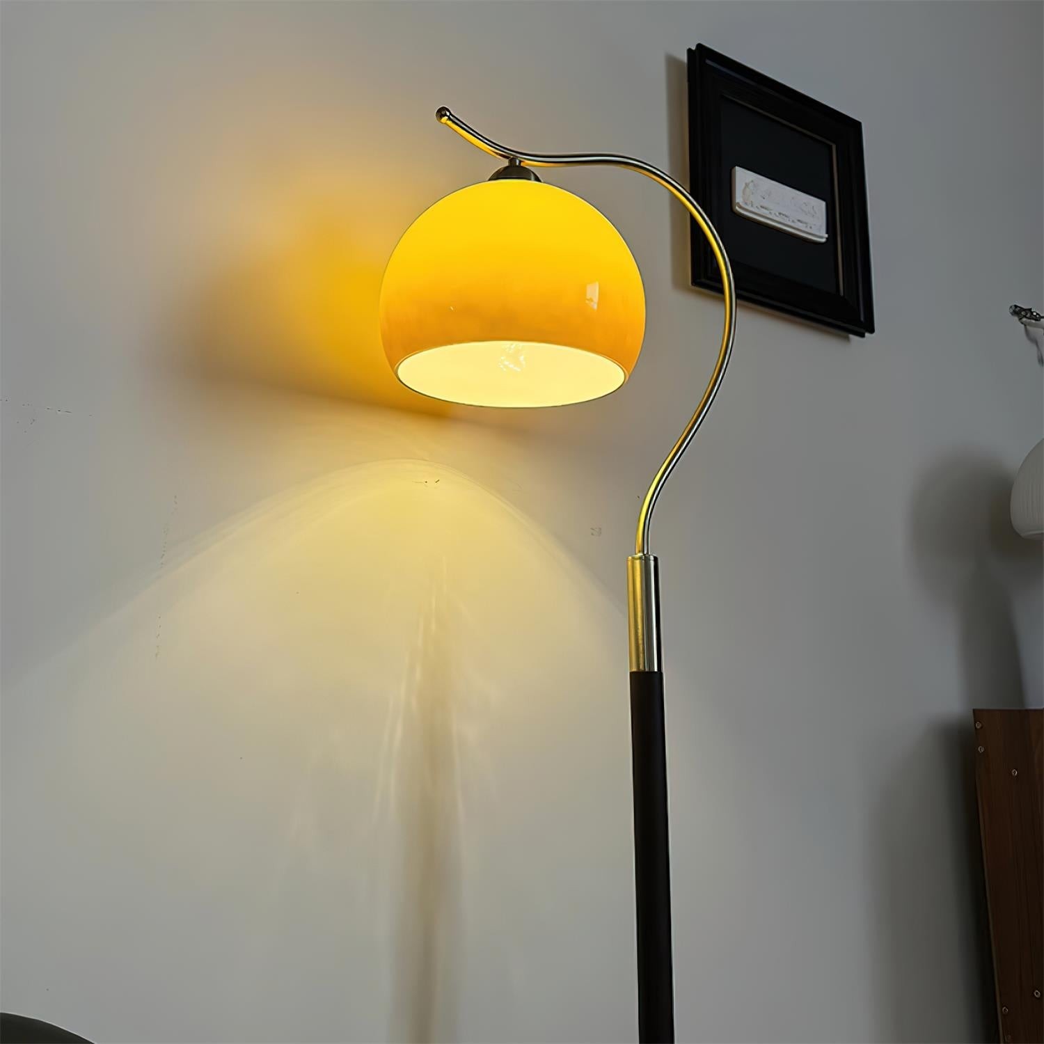 Retro Paddestoel Vis Vloerlamp HL454