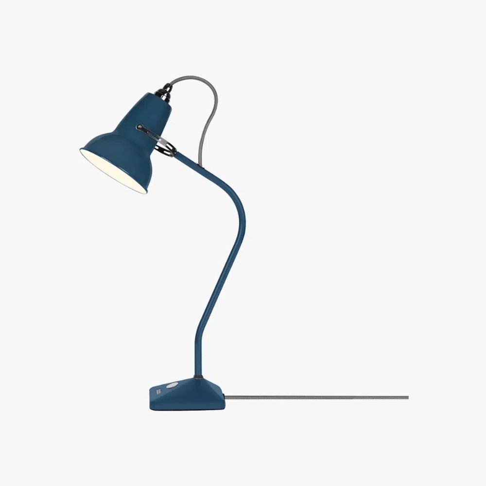 Modryx metalen mini-tafellamp - Klassieke tafellamp met geometrische voet voor de woonkamer HL2354