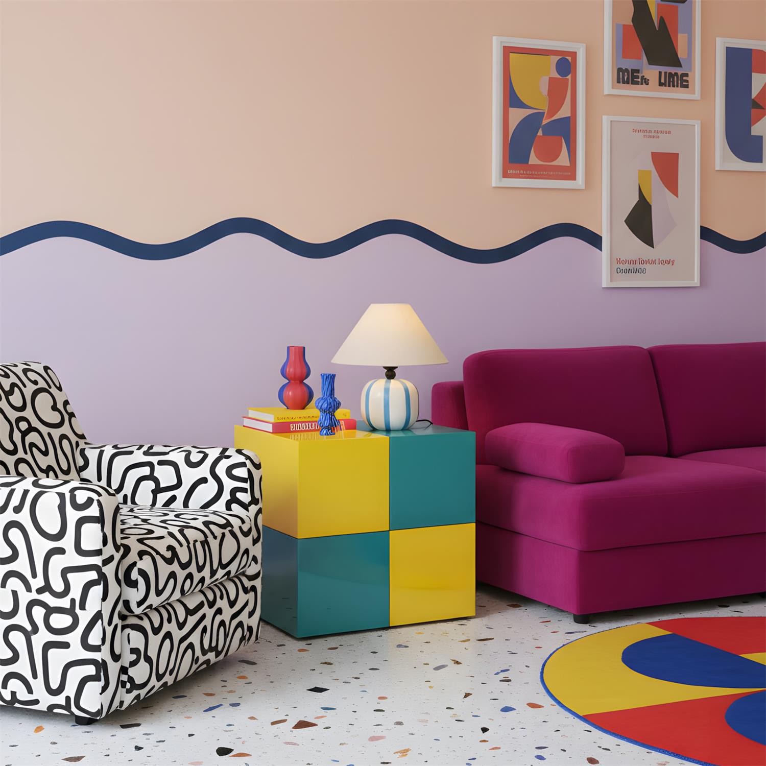 Lollipop Bliss tafellamp HL2866