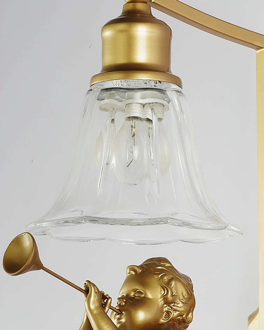 Kunstengel Wandlamp HL1133