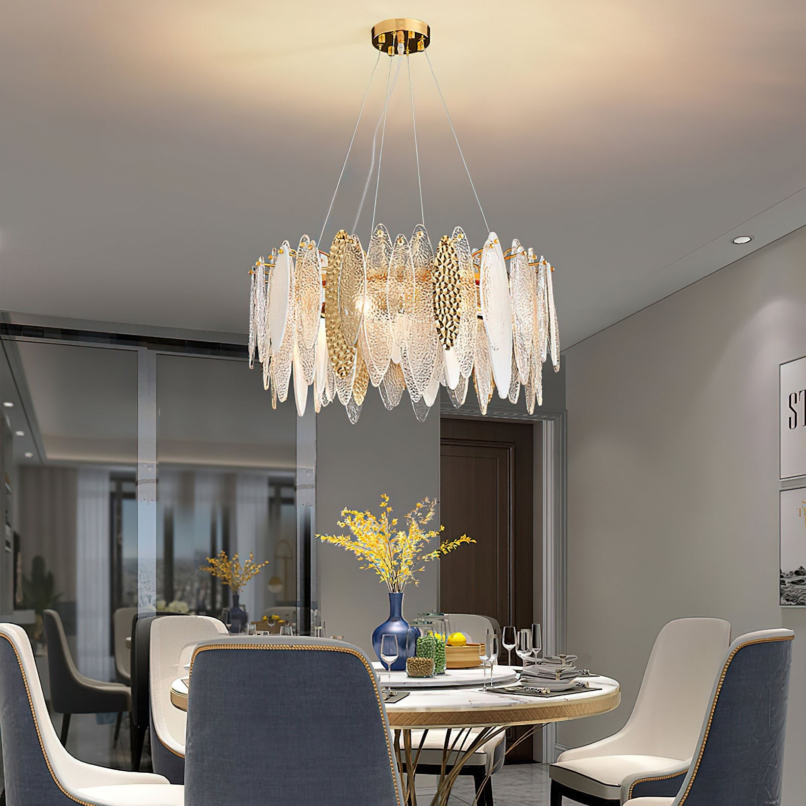 Lola Glazen Kroonluchter HL1162