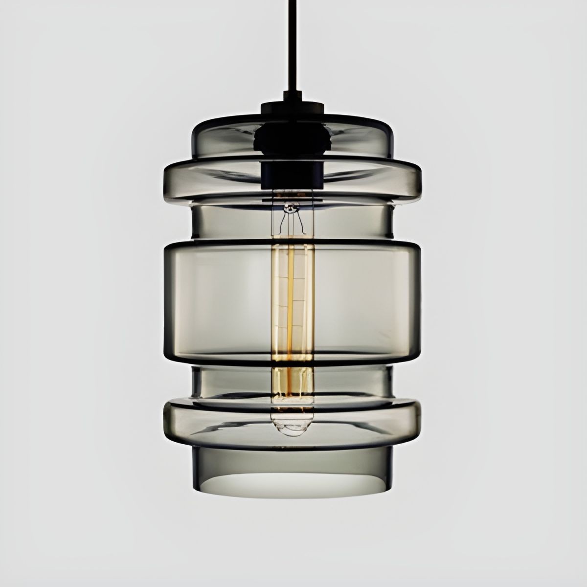 Hanglamp in de Crystalline-serie - Geblazen Glas Veelkleurige Glazen Hanglamp HL1056