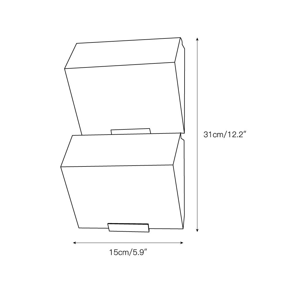 Albasten wandlamp voor trappenhuis HL3201