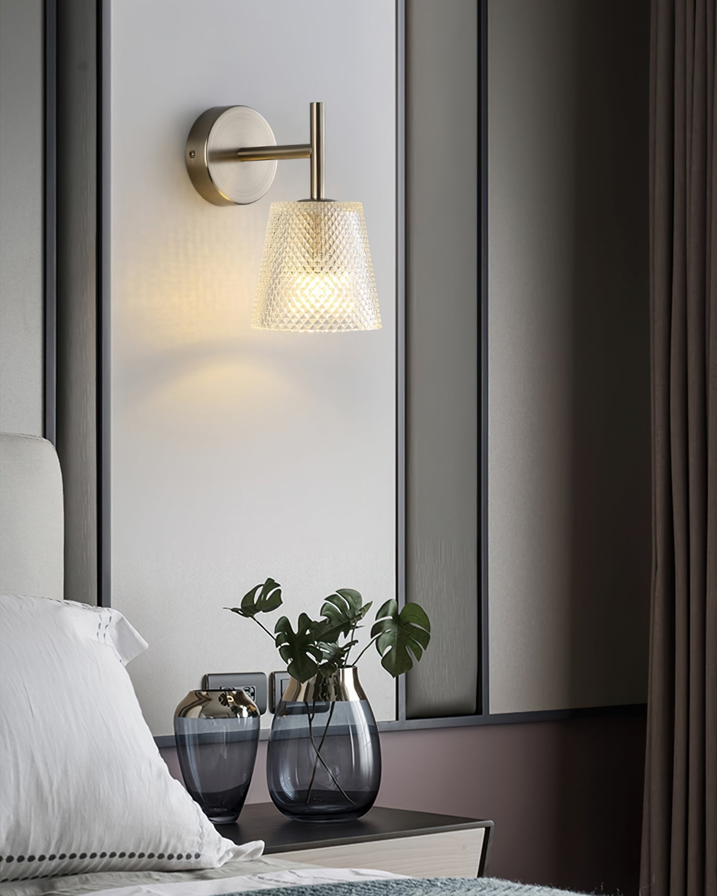 Filiyano Glazen Wandlamp HL1421