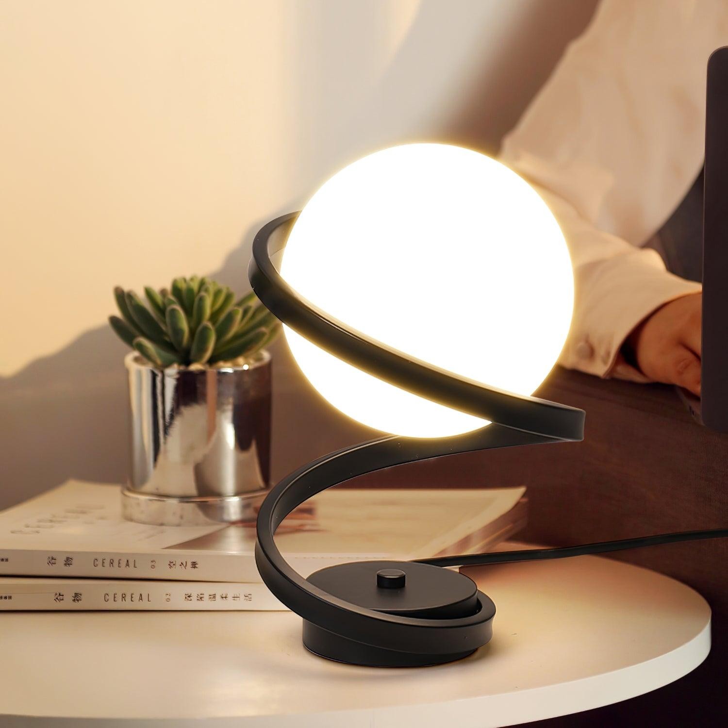 Wave Curve Pearl Design Orb Tafellamp HL221
