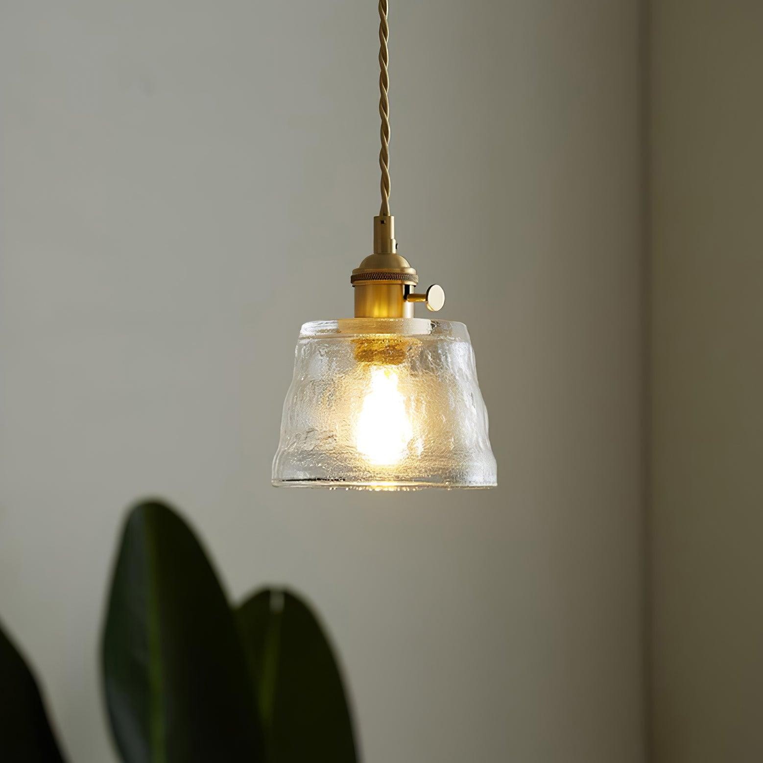 Nordic eenvoudige glazen beker hanglamp HL530