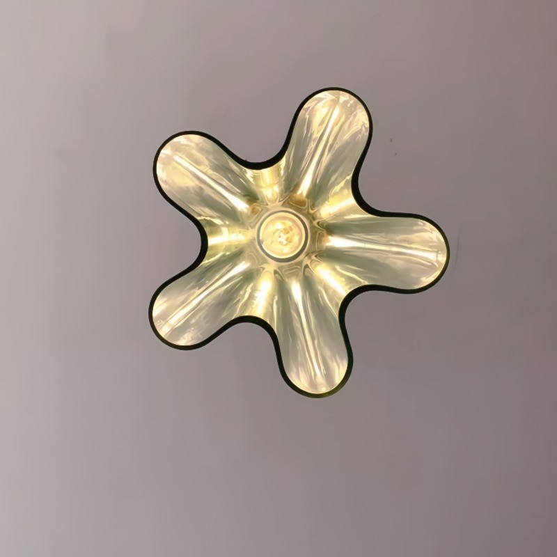 Keuken Glas in Lood Kroonluchter HL68