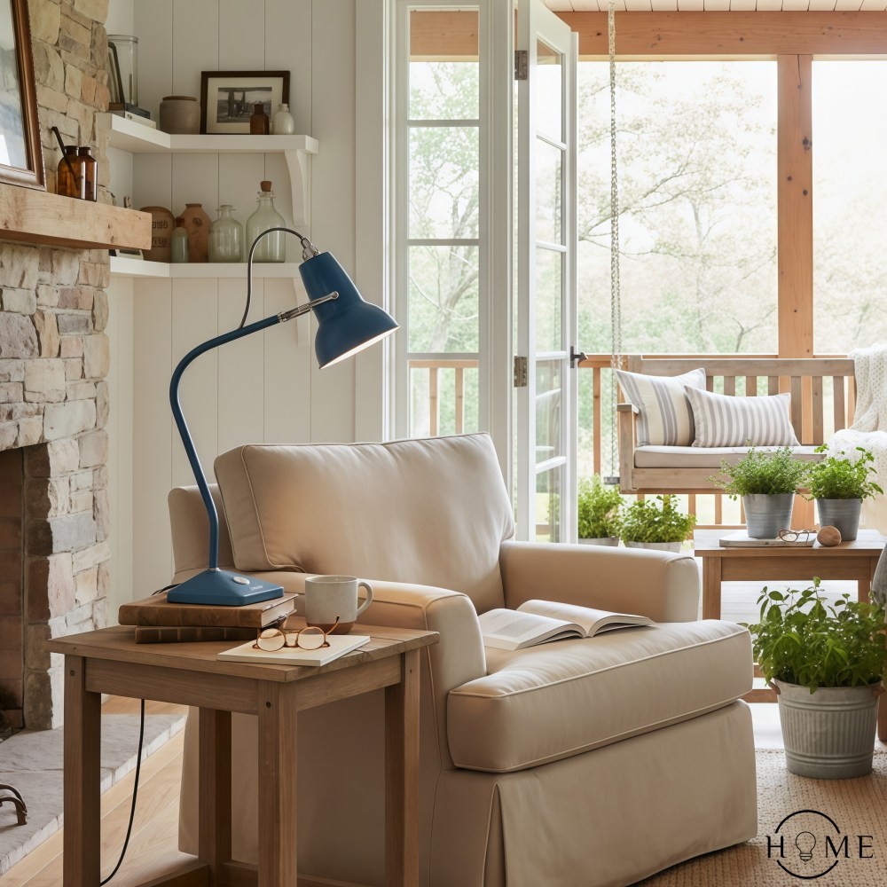 Modryx metalen mini-tafellamp - Klassieke tafellamp met geometrische voet voor de woonkamer HL2354