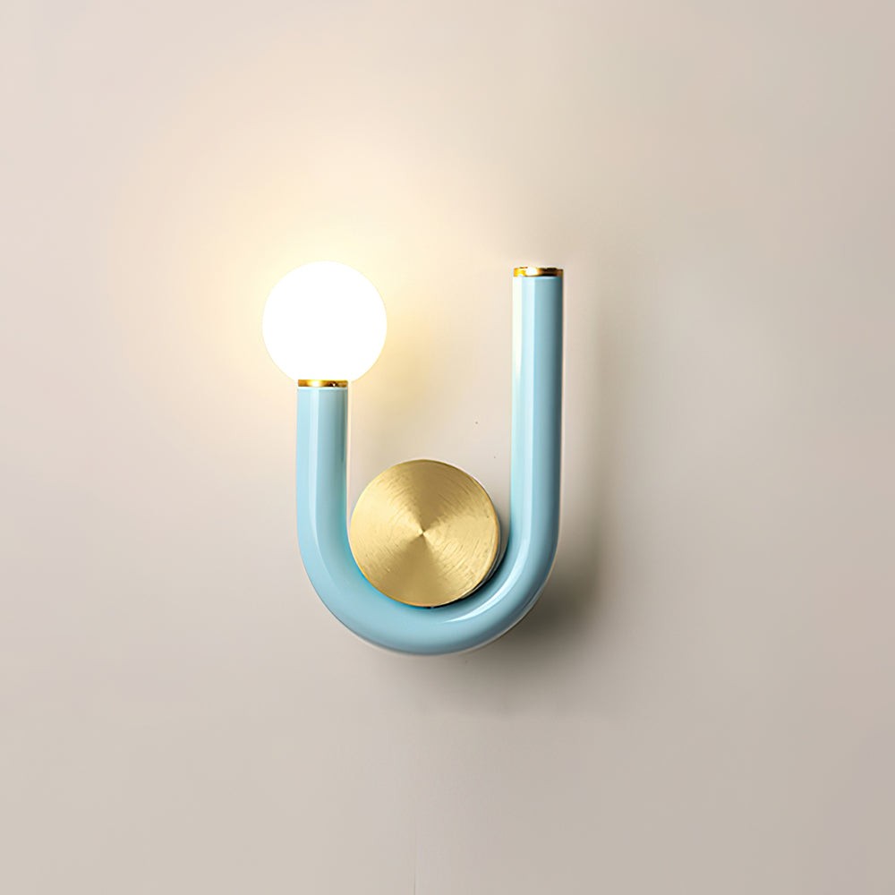 Creatieve U-vormige dubbele kop wandlamp HL894