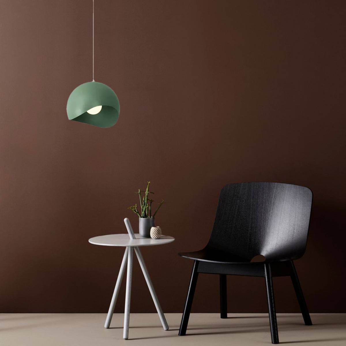 Nordic Semi Eierschaal Metalen Hanglamp HL32