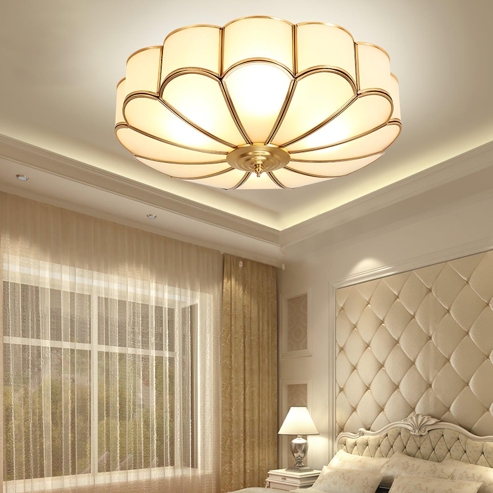 Moderne Bloemvormige Plafondlamp met Opbouw HL298