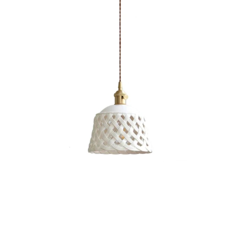 Moderne Witte Keramische Hanglamp voor de Woonkamer HL45
