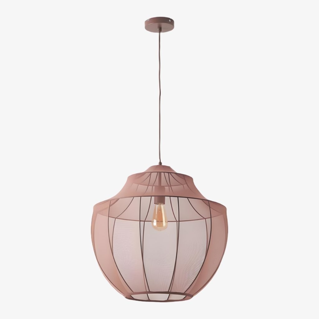 Lumifil Moderne Hanglamp met Gaas - Hangende Stoffen Lampen zijn Geschikt voor Eetkamers of Keukeneilanden HL1983