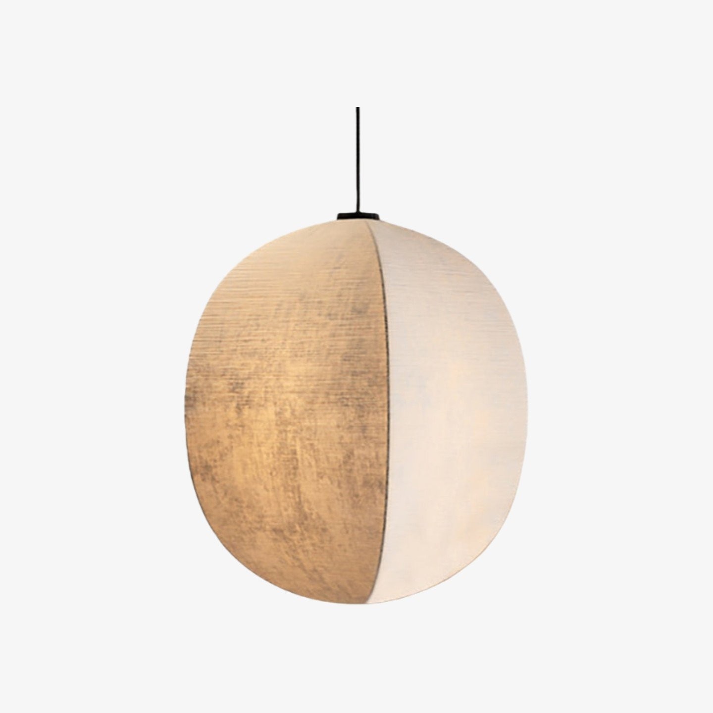 Diora Sculptural Lantern Hanglamp - Moderne Hanglamp met Zijdetextuur voor Woonkamers HL1991