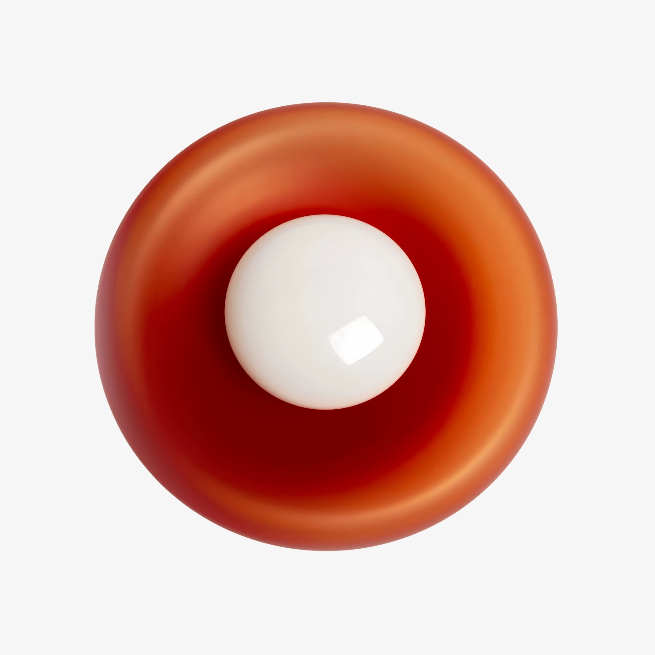 Zerune Kleurrijke Kunst Donut Wandlamp - Moderne Artistieke Verlichting voor Hal HL2542
