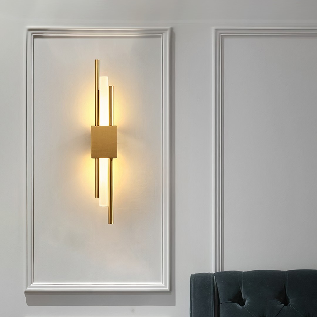 Postmoderne minimalistische lichte luxe grille wandlamp HL533