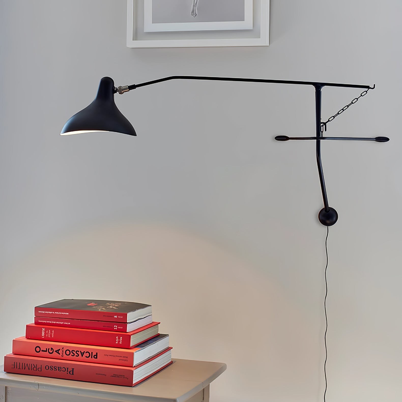 Moderne eendenbek-design Mantis Arm Wandlamp HL1112