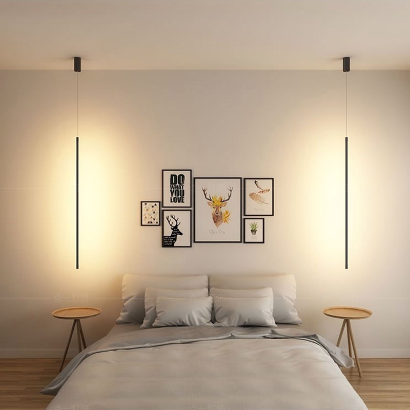 Modern Industriële LED Hanglamp Zwarte voor Eettafel Slaapkamer