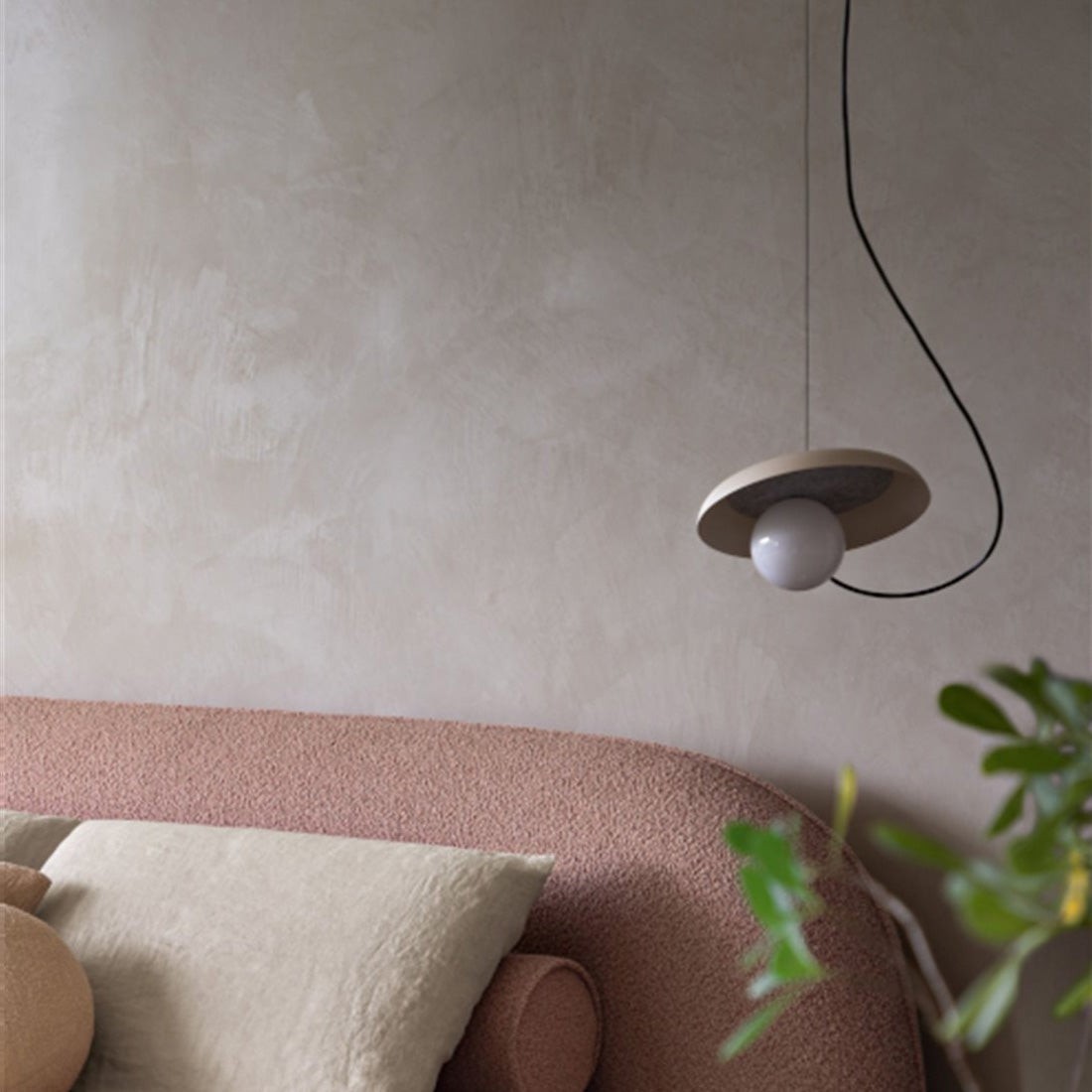 Akoestische schijf hanglamp HL3001