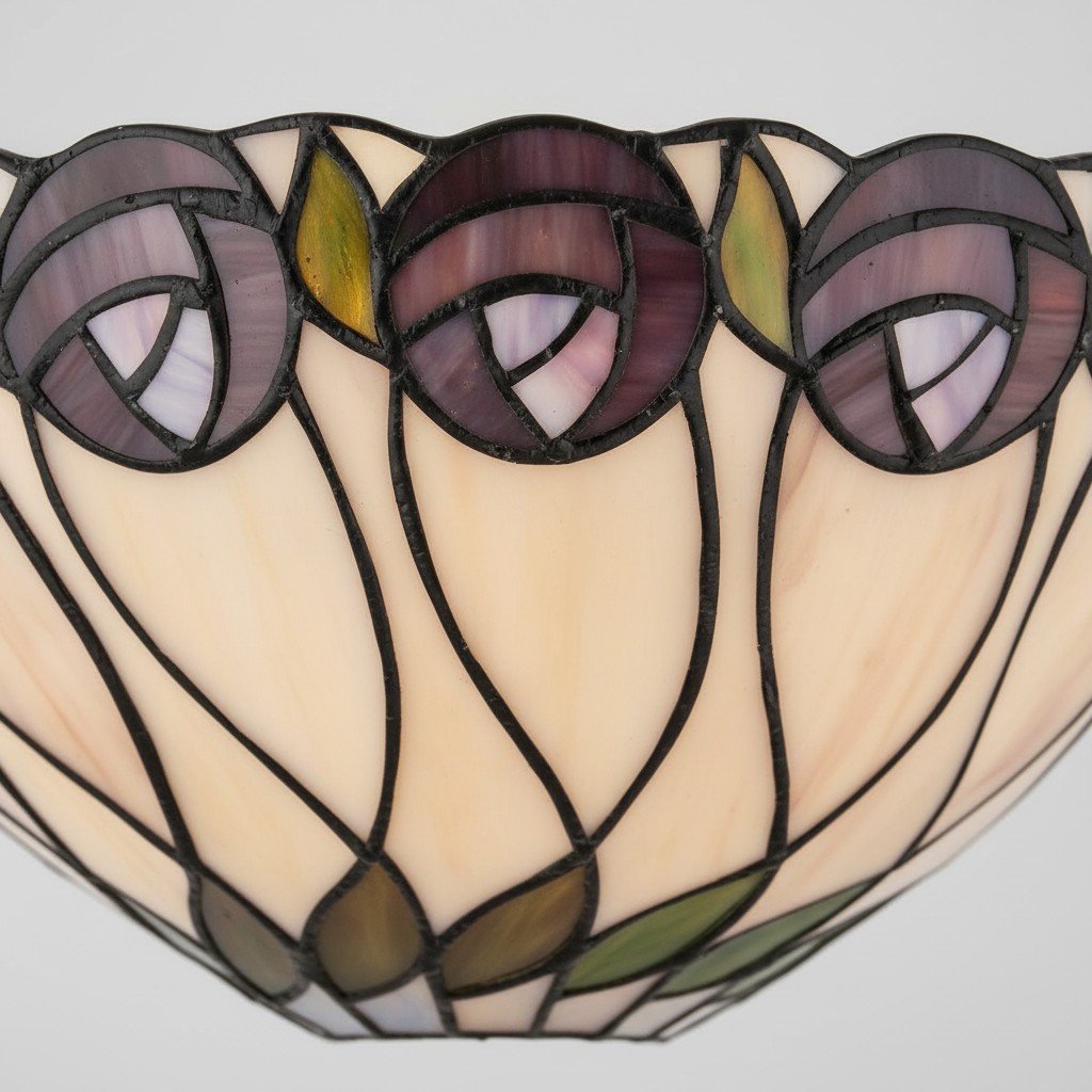 TF Hutchinson Tiffany wandlamp – stijlvolle art-deco lamp, perfect voor de hal HL2179
