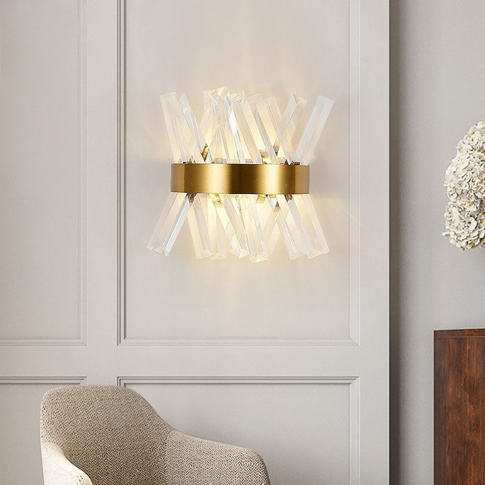 Moderne luxe kristallen wandlamp voor naast het bed HL962