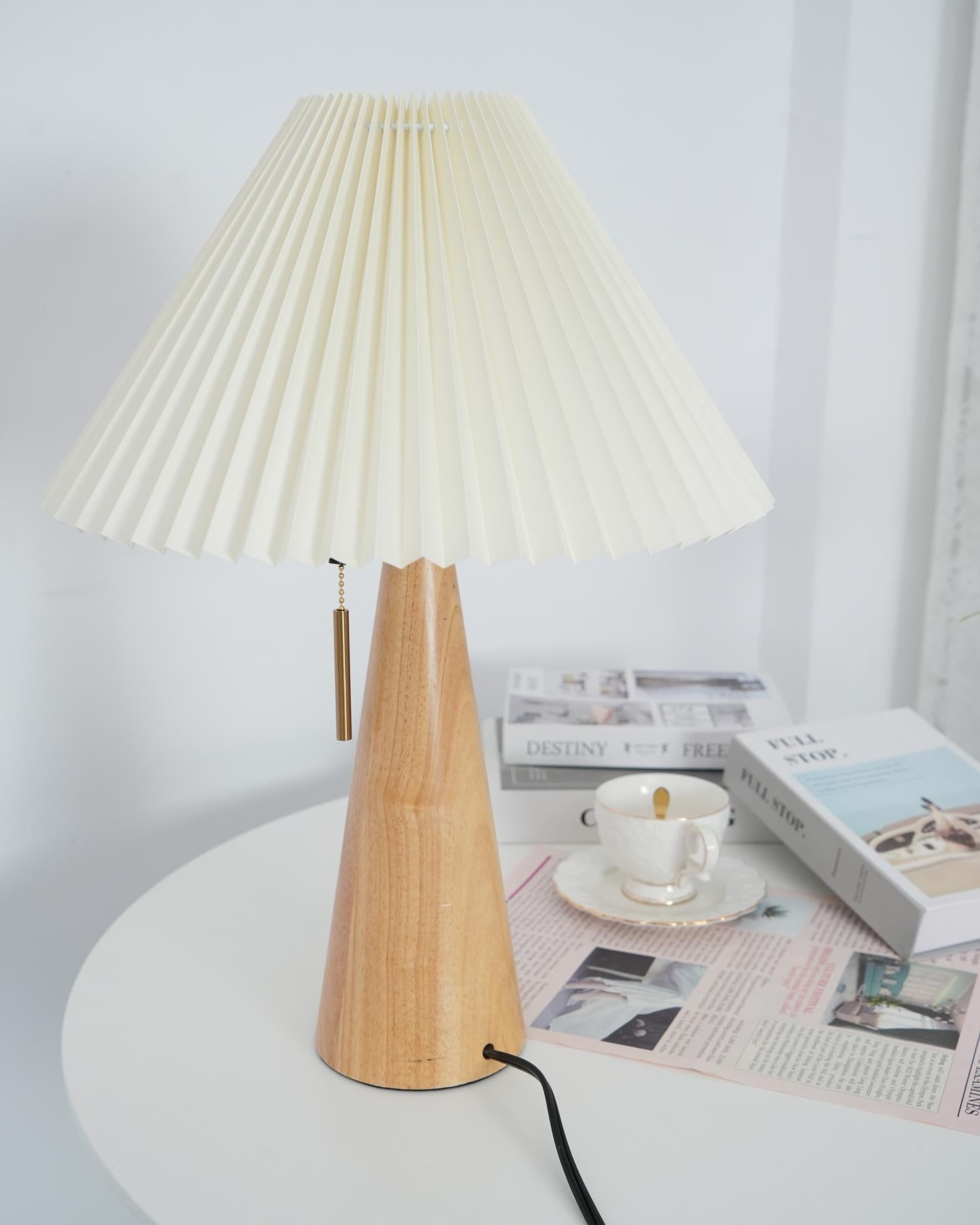 Mode Vintage Houten Tafellamp HL548