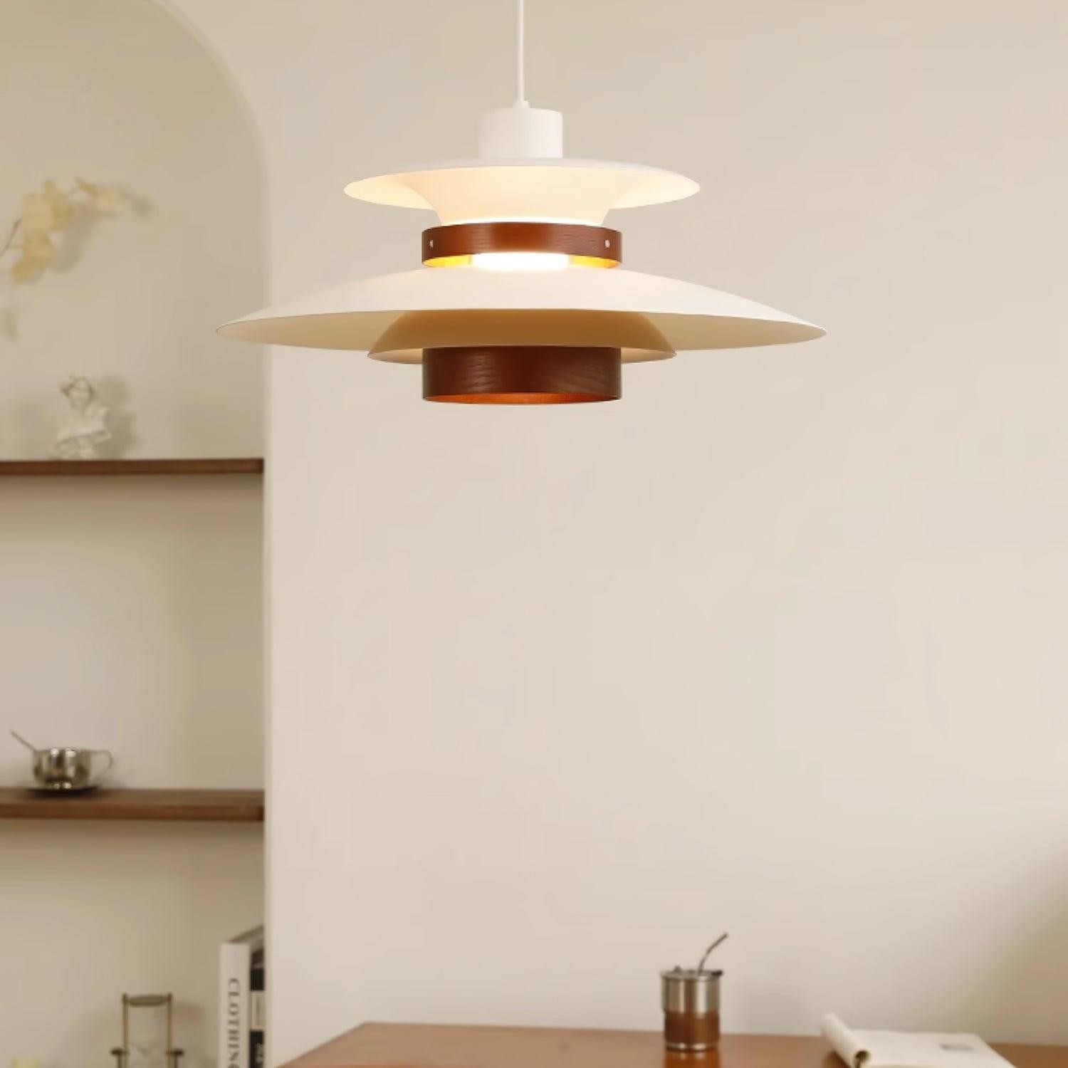 Luxe en stijlvolle gelaagde hanglamp HL691