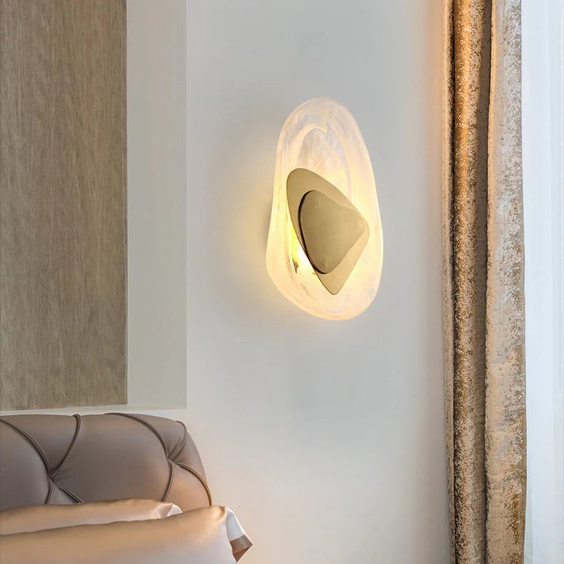 Water Ripple Sculpturale Wandlamp HL1255