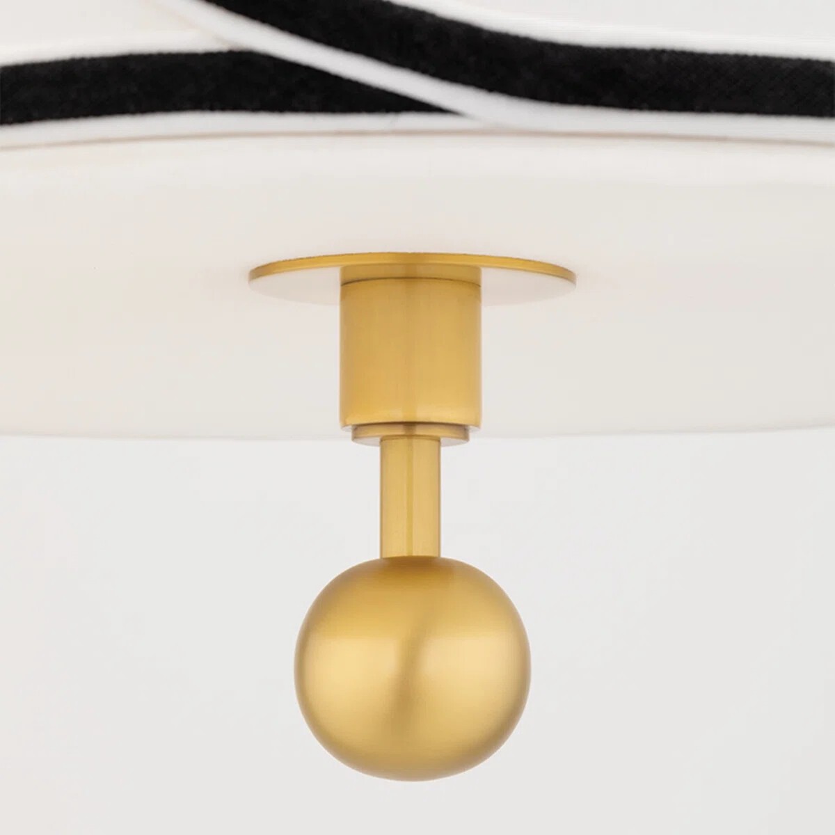 Roven 3-lichts trommelvormige hanglamp - Modern, overgangsmodel met gelaagde stof voor eetkamer of woonkamer HL1941