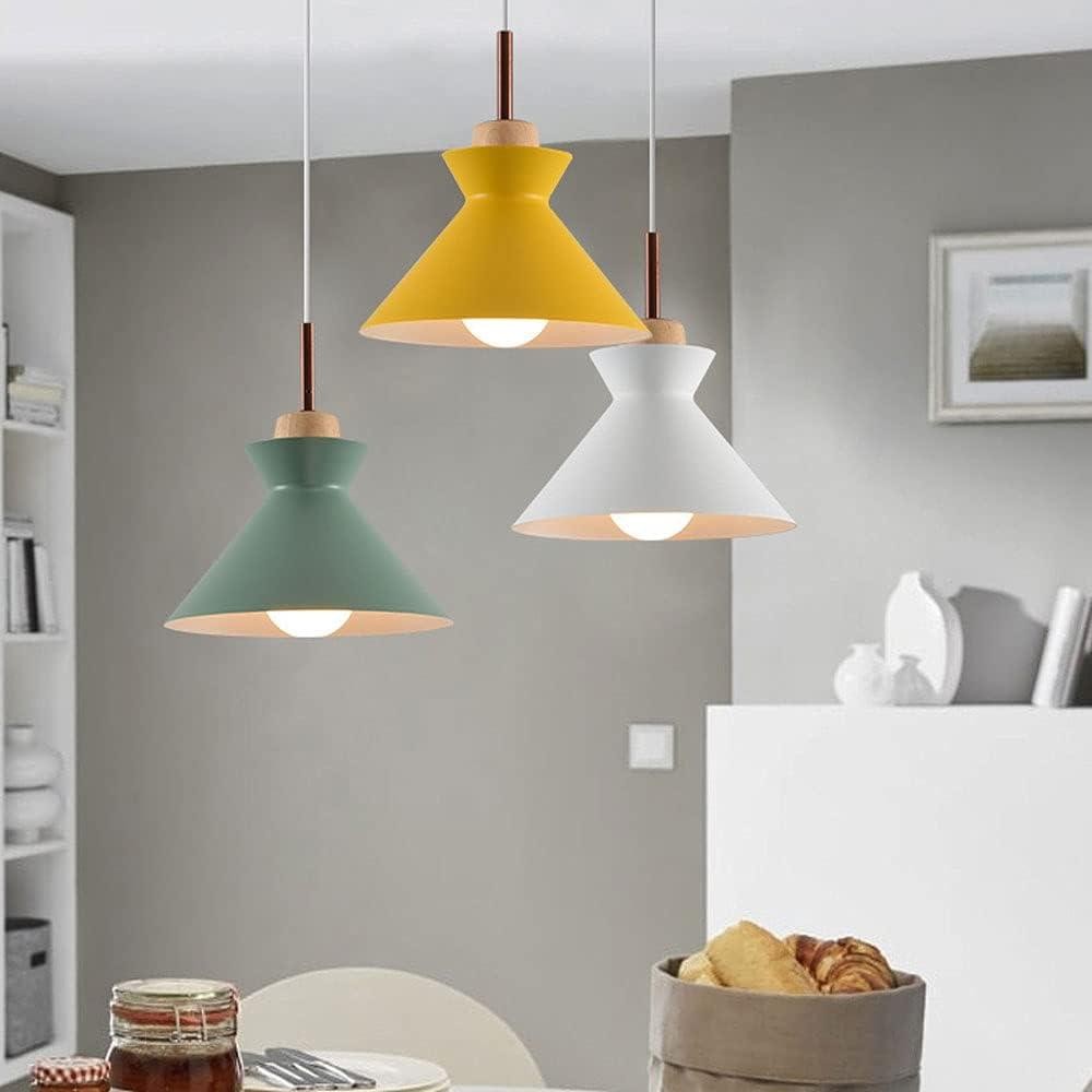 Scandinavische MULTI Metaal Hout Macaroon Hanglamp voor Keuken HL88