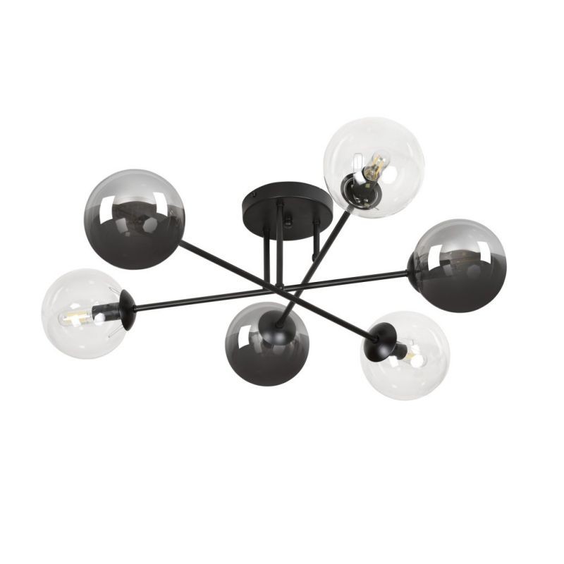 Brendi 6B Glazen Bol Plafondlamp