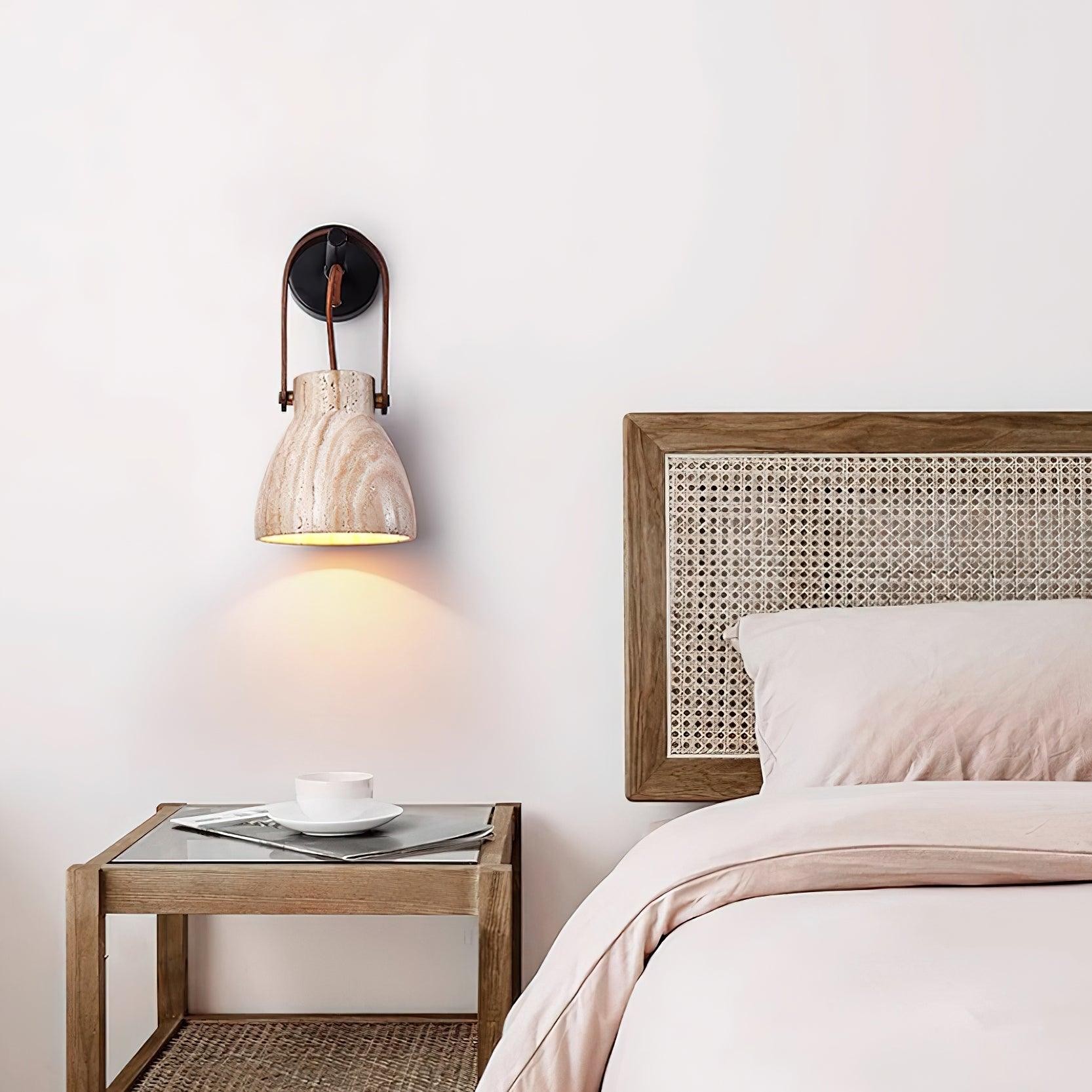 Gepersonaliseerde creatieve gebogen draagbare wandlamp HL512