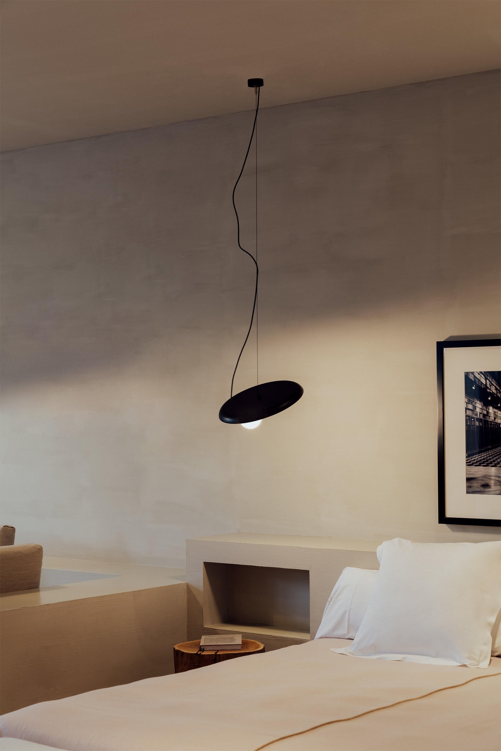 Akoestische schijf hanglamp HL3001