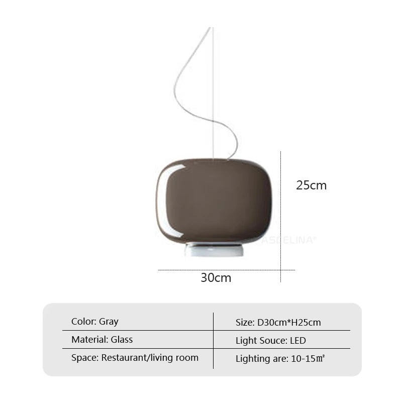 Chouchin Hanglamp Moderne LED Glazen Hanglamp HL3502