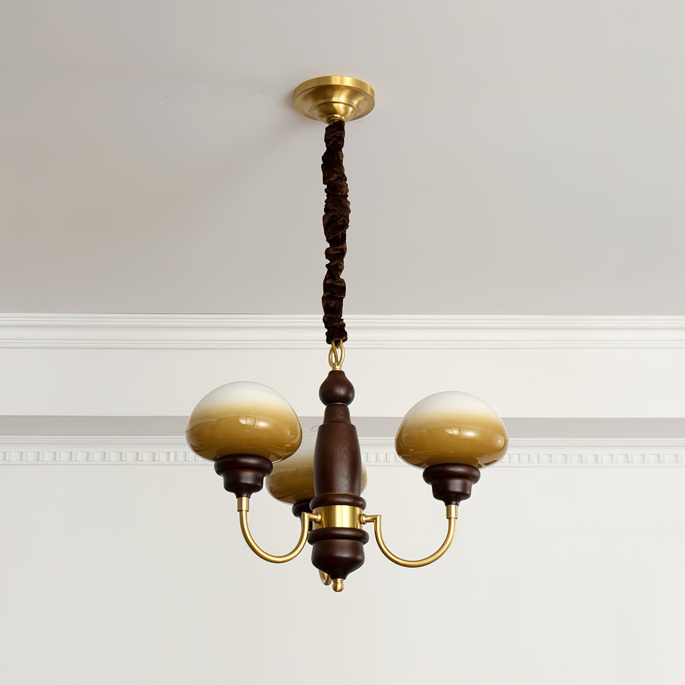 Amerikaanse Retro Mushroom Kroonluchter HL669