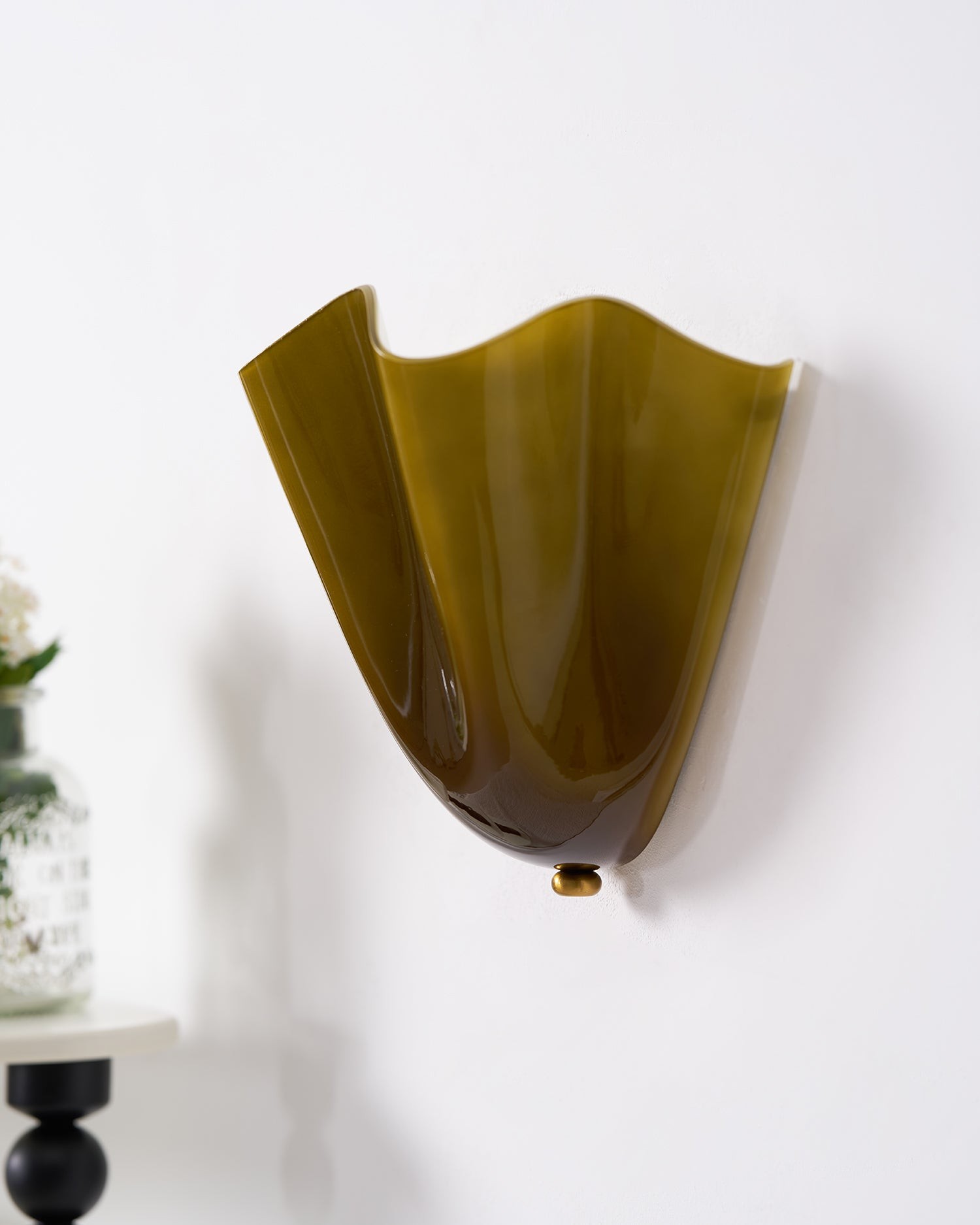 Bellina moderne wandlamp - Artisanaal glas Vera lamp voor interieurdecoratie HL1643