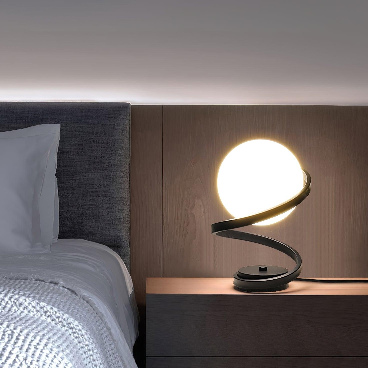 Wave Curve Pearl Design Orb Tafellamp HL221