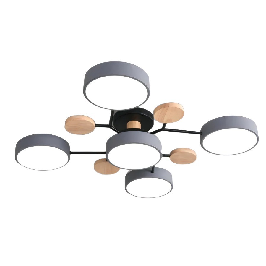 Nordic vertakte schijf LED plafondlamp HL215
