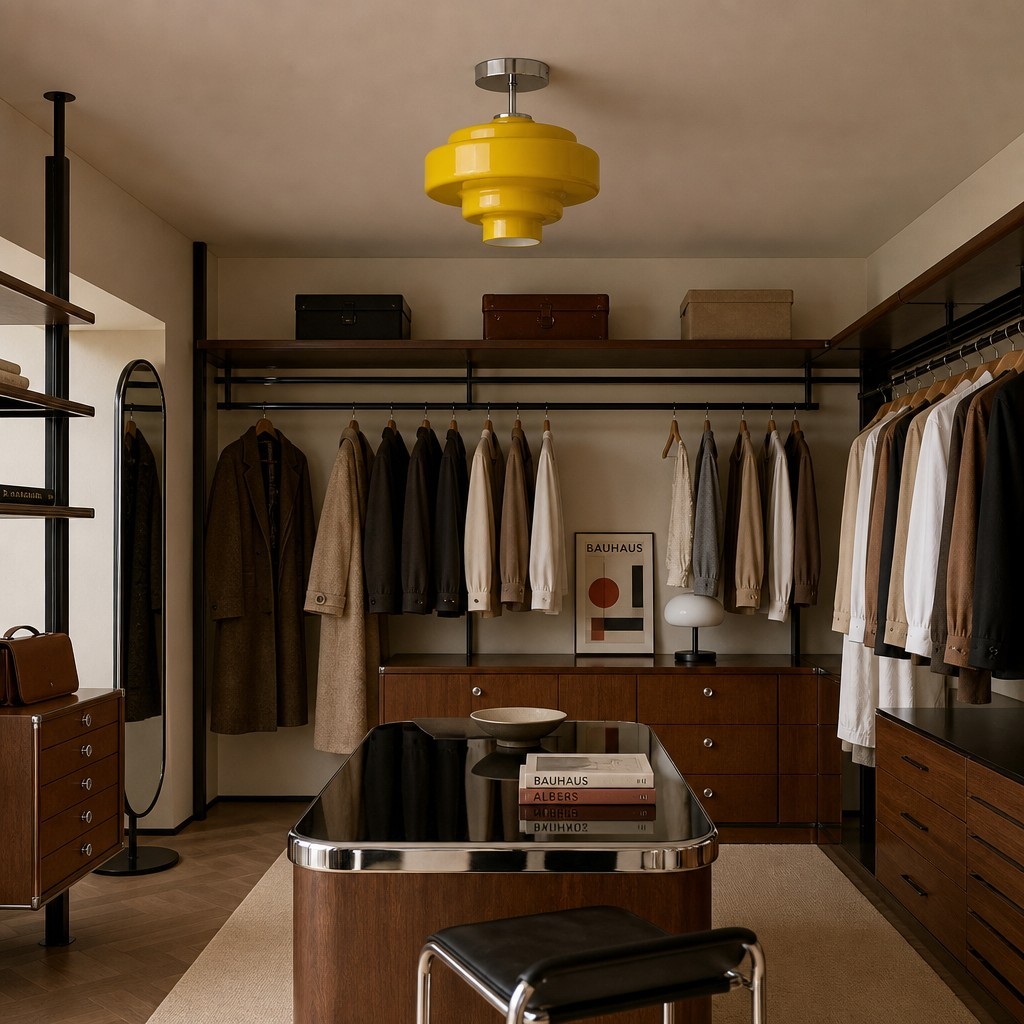Koloro glazen plafondlamp - gelaagde, afgeronde lampenkap voor hal of garderobe HL3581