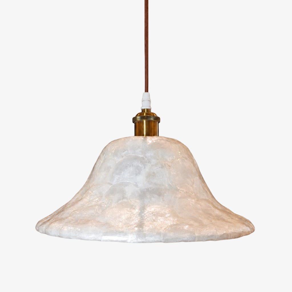 Lunavera Artistieke Capizschelp Hanglamp Moderne Minimalistische Hanglamp voor Meerdere Kamers HL3529