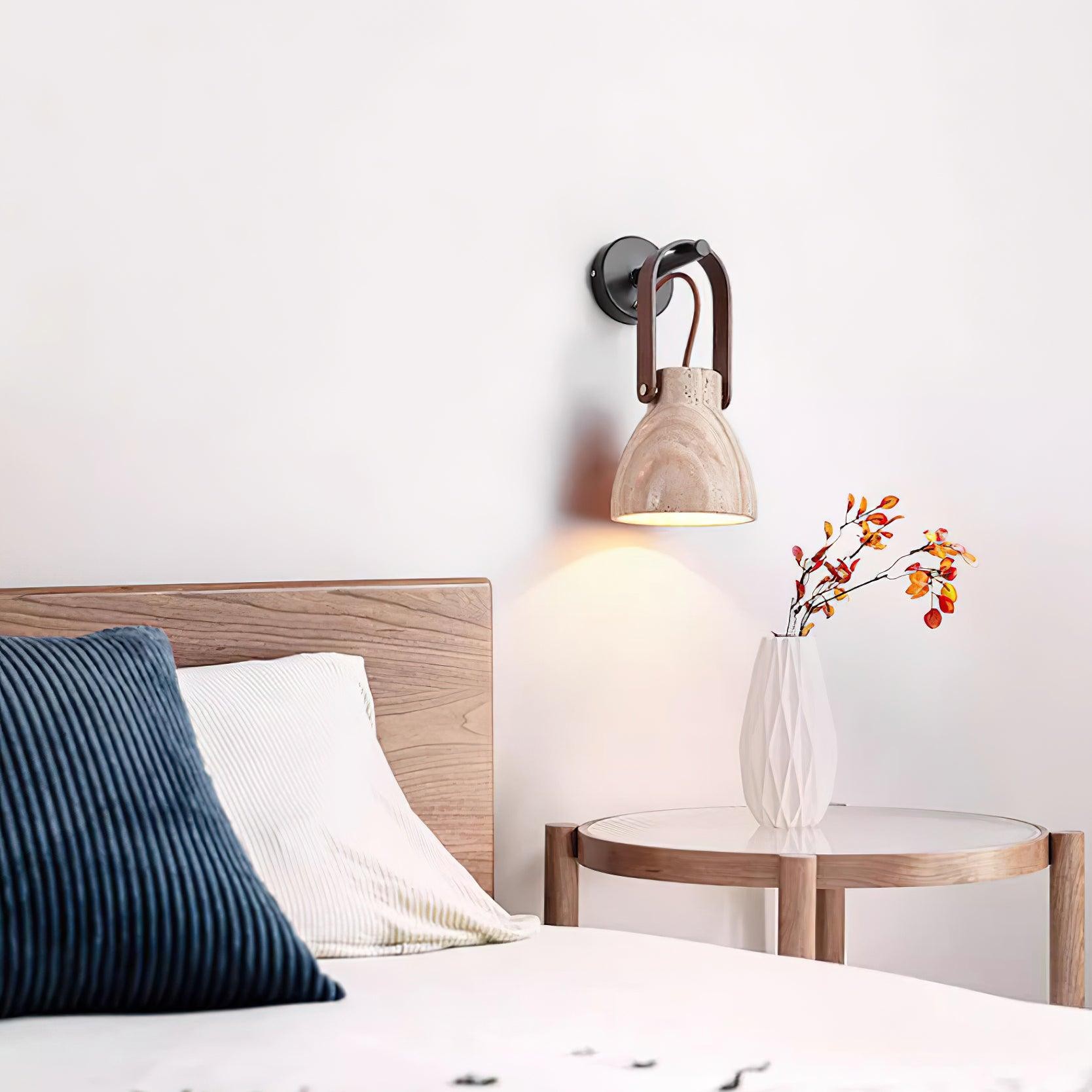 Gepersonaliseerde creatieve gebogen draagbare wandlamp HL512